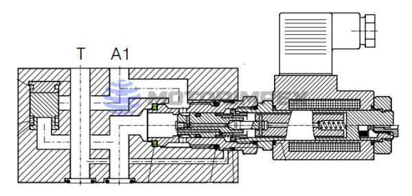 Гидрораспределители SWR22-6 модульного монтажа