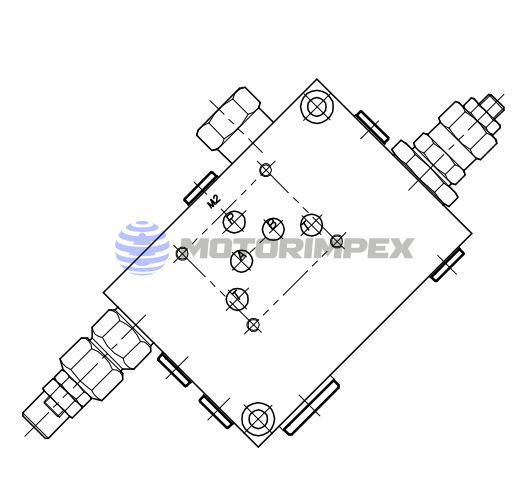 Дифференциальные клапаны VR-CRR-CTP5-12-34-34