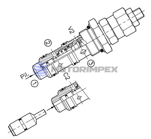 Картриджные тормозные клапаны WBC-40