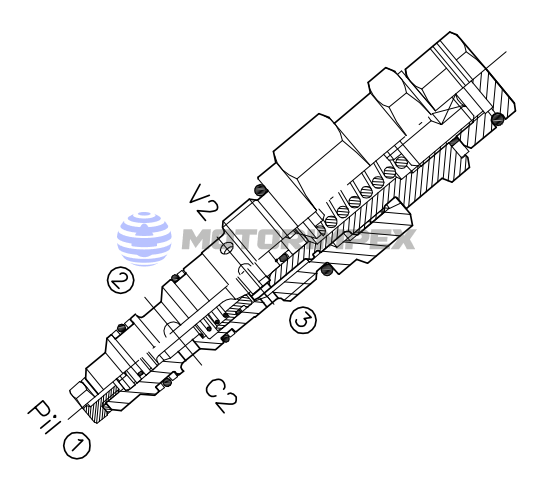 Картриджные тормозные клапаны OWC-30-CC