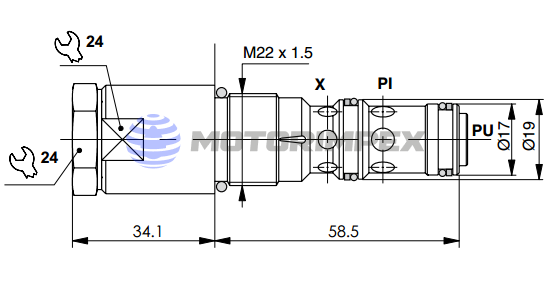 Картриджные компенсаторы давления CCP20