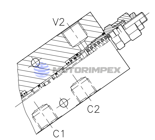Тормозные клапаны WB-DE-OIL двустороннего действия