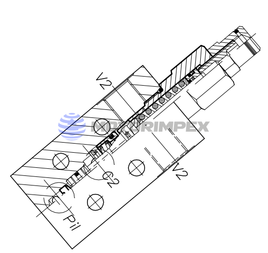 Тормозные клапаны WB-CC-SE-B04-FC2-38-M8 одностороннего действия