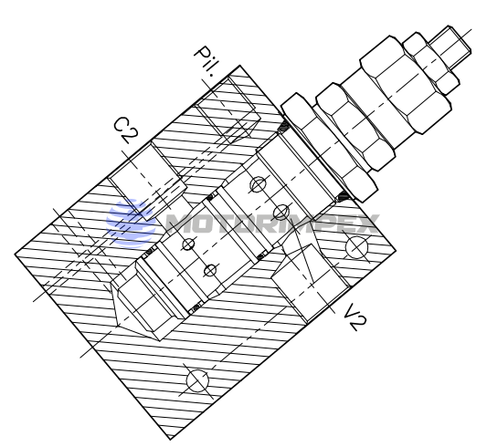 Тормозные клапаны WBC-C-SE-38-14-PA одностороннего действия