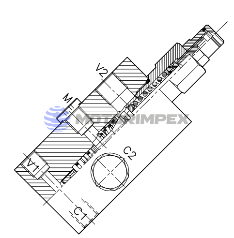 Тормозные клапаны WB-CC-SE-14-38-L-FCB одностороннего действия