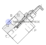 Flow control valve VRF-C-3V-100-C-L