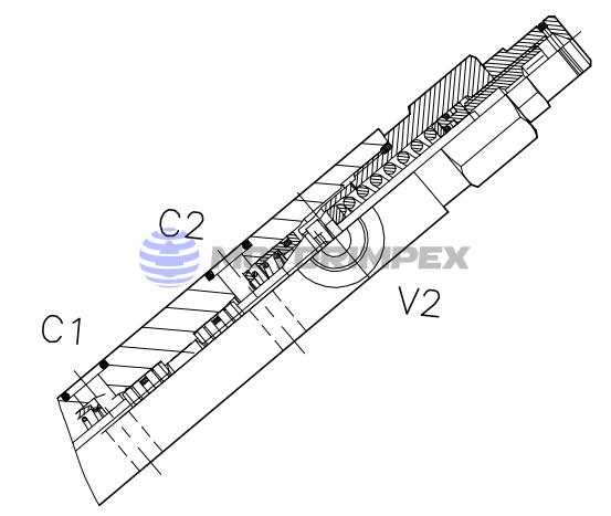 Тормозные клапаны WB-CCN-DE-LU-FC2-OIL двустороннего действия