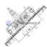 Double counterbalance valves WB-CC-12-L-VSTC-20-R