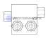 Relief valves VSW-VMP-DII-78-14UNF-FM-78UNF double-acting for hydraulic motors