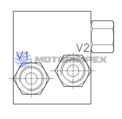 Предохранительные клапаны VSW-VMP-DI-12-FM для гидромоторов