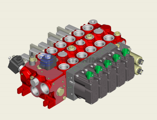 Гидрораспределители секционные HDS34