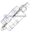 Single counterbalance valves OWC-SE-L mechanical switch