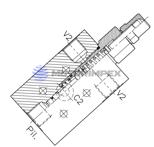 Тормозные клапаны OWC-SE-FC1-B04 одностороннего действия