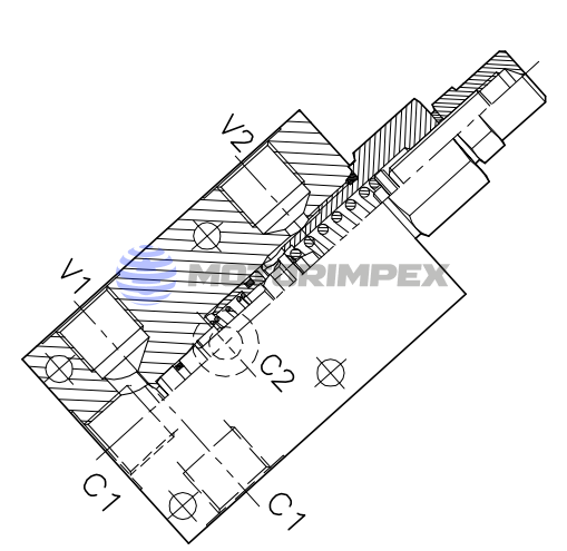 Тормозные клапаны OWC-SE-FC1 одностороннего действия