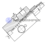 Single counterbalance valves OWC-SE-14FCBs with the port for pressure gauge