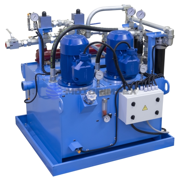 Маслостанция серии 2044 для циркуляционной смазки опорных роликов