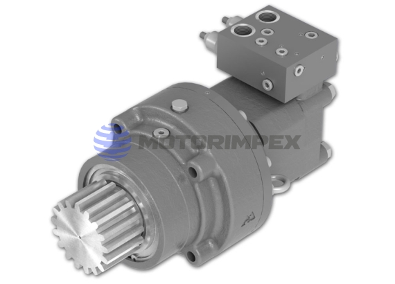 Gerotor hydraulic motors TW with brake
