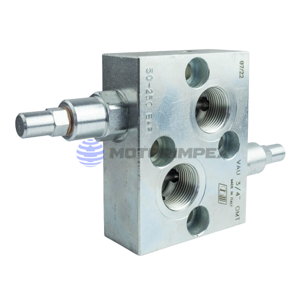 Предохранительные клапаны VAU двустороннего действия для гидромоторов DANFOSS серии OMT