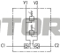 Двусторонние предохранительные клапаны VBAU с обратными клапанами