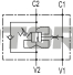 Гальмівні клапани однобічної дії VBCD SE A CC