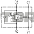 Тормозные клапаны одностороннего действия VBCD SE FL CC