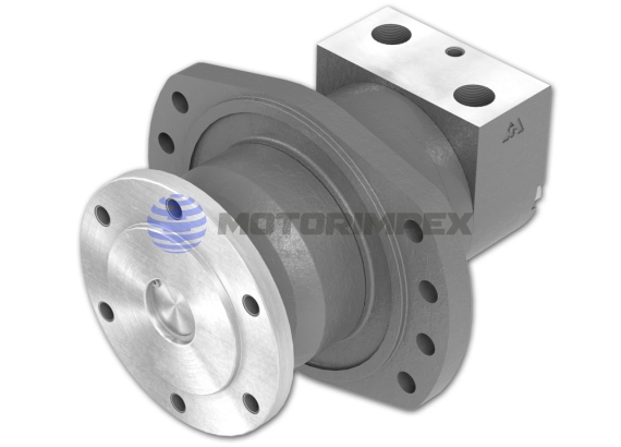 Gerotor hydraulic motor-wheel VMF