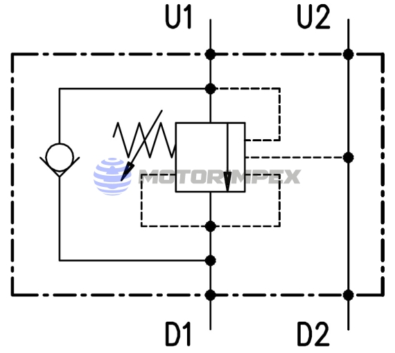 Single counterbalance valves VOSL/SC/CC and VOSL/SC/CC/C1116