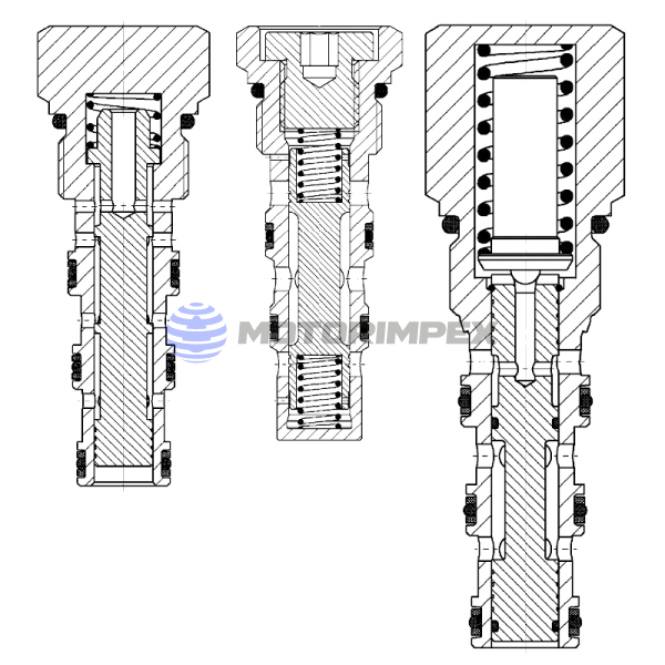 Картриджные гидрораспределители WKH10