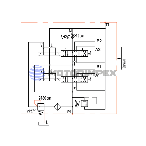 Гидрораспределители Z80EHOR
