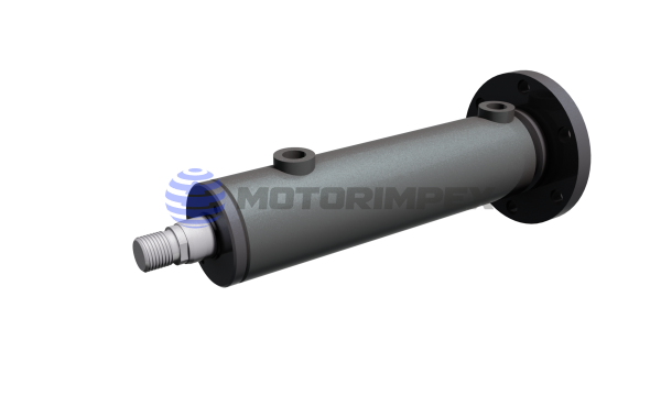 Гідроциліндри з заднім фланцем