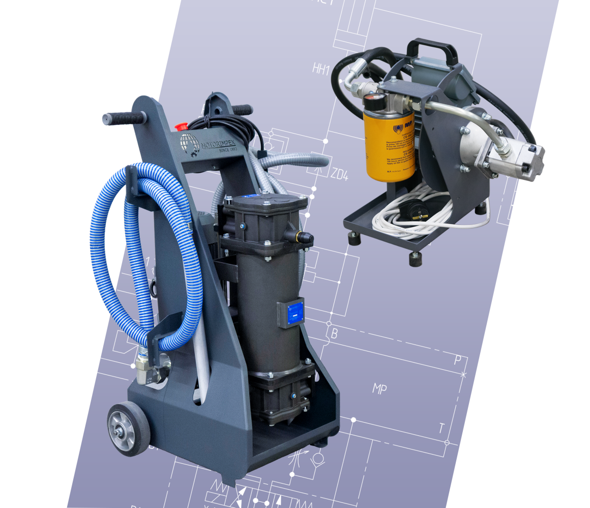 Mobile filtration units for clean oil and longer equipment life