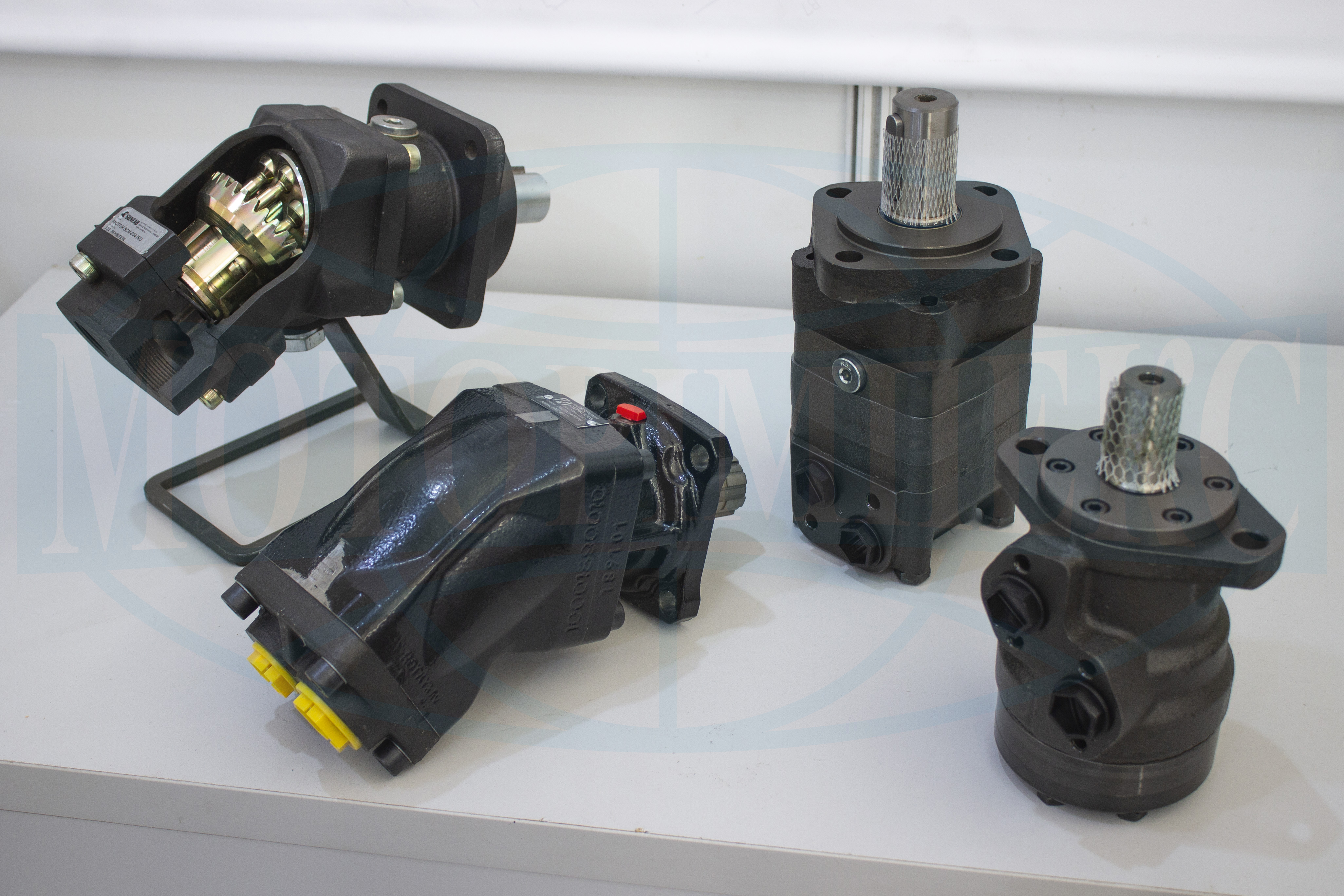 Gerotor and axial piston motors from 'Motorimpex'