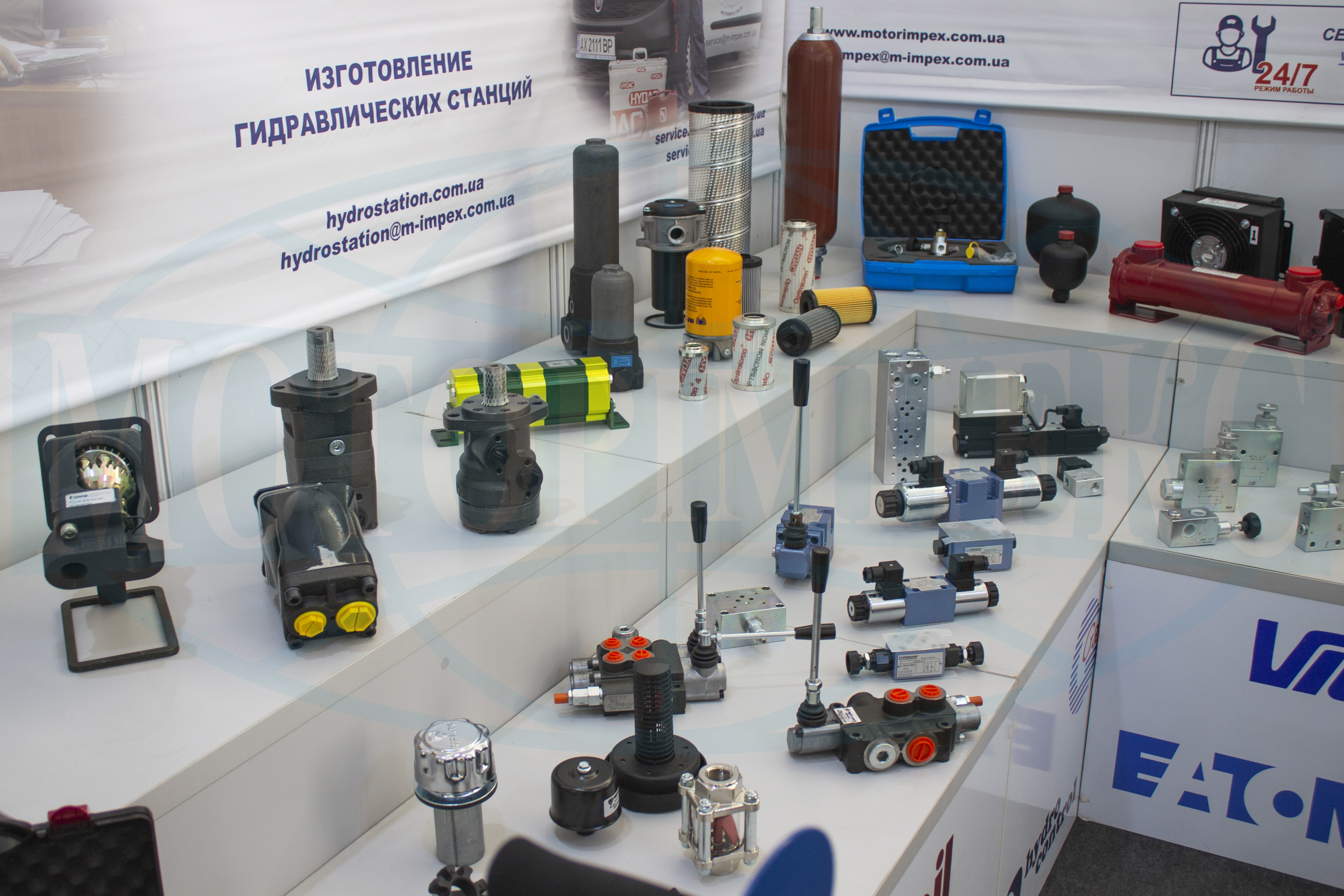 Hydraulics from 'Motorimpex' at the exhibition 'Shipbuilding-2019'