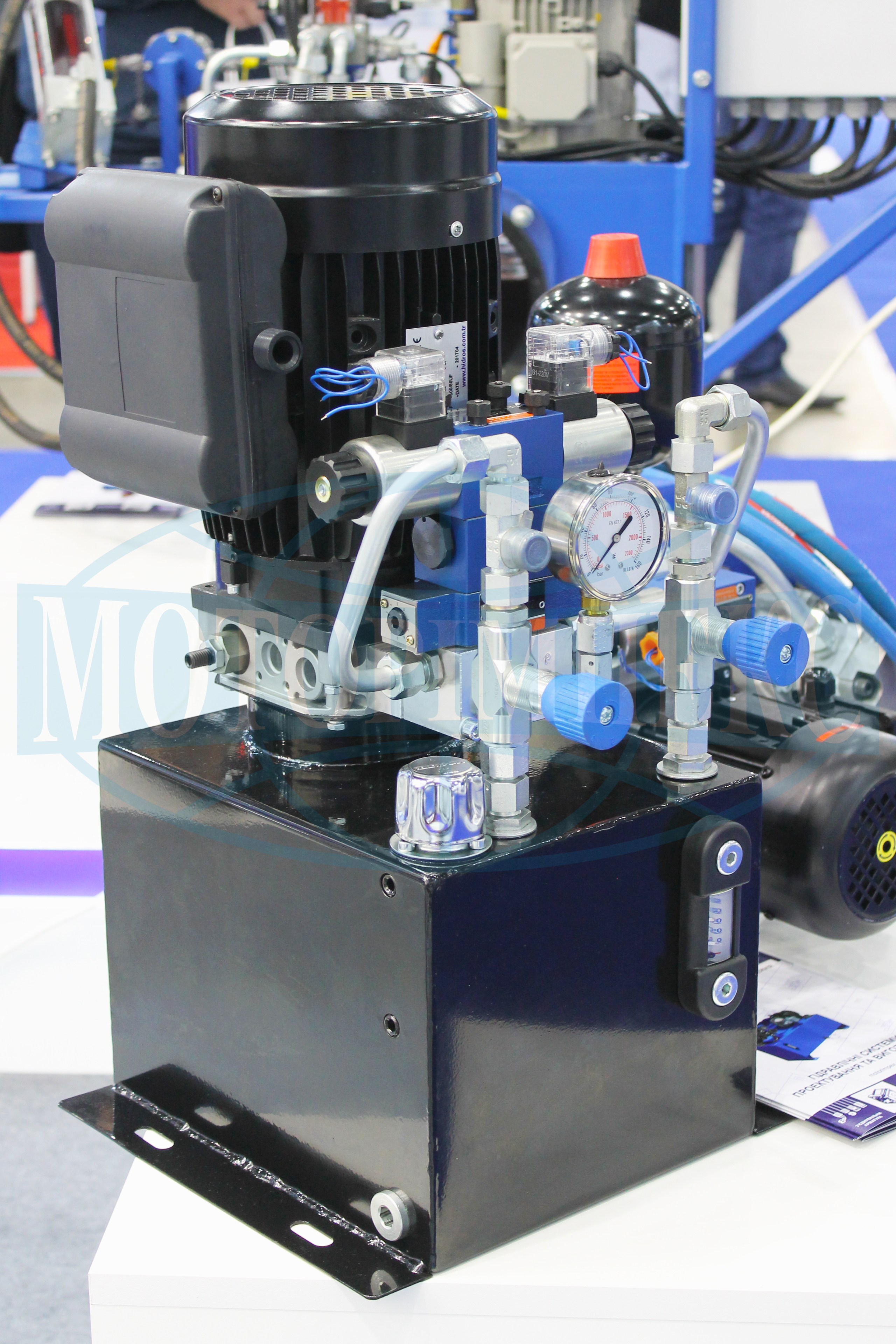 Mini-hydraulic power unit by design bureau Motorimpex