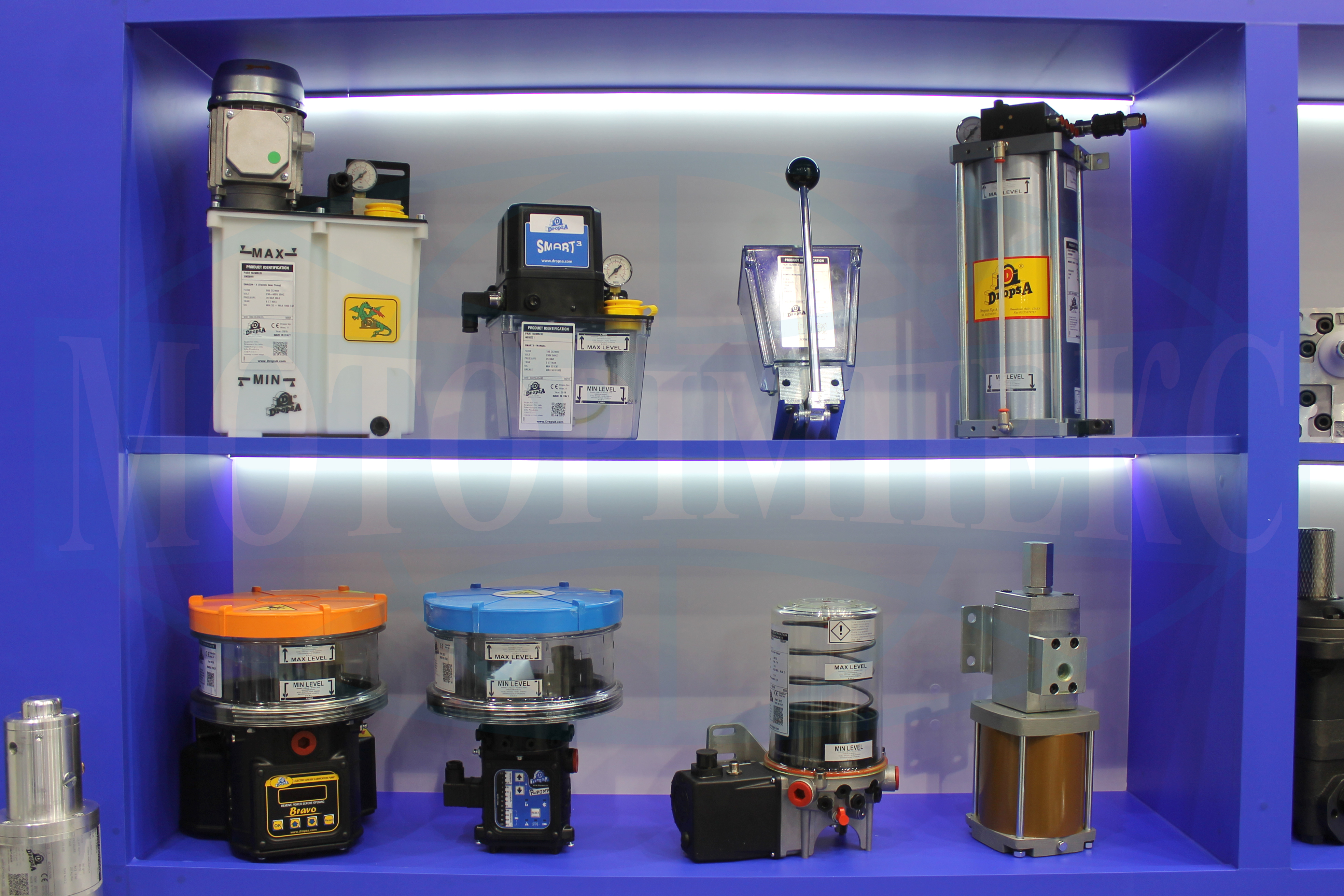 Components of lubrication systems Dropsa from the Motorimpex Trading company 