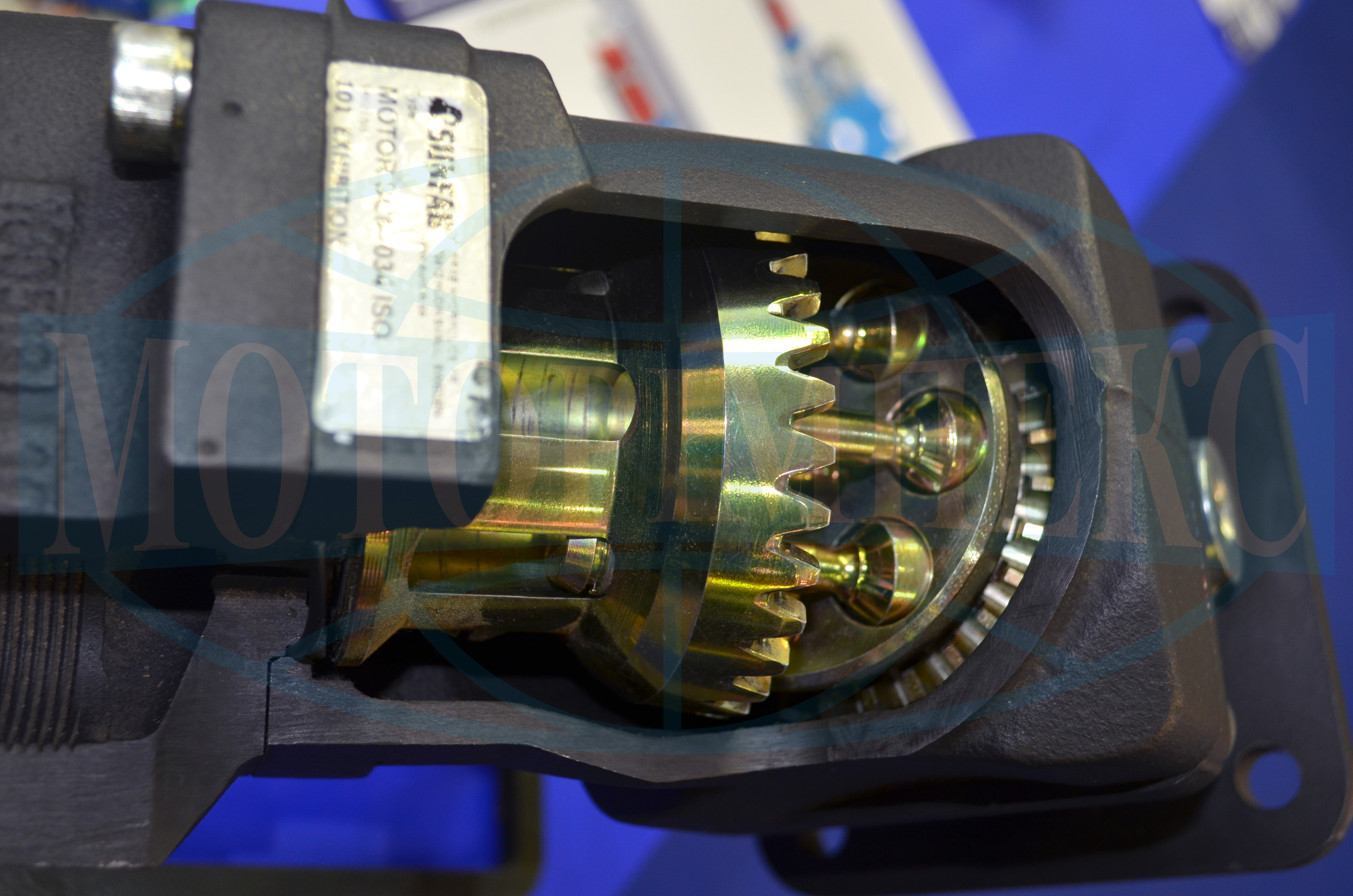 Аксиально-поршневой гидромотор производителя «Sunfab» на стенде группы компаний «Моторимпекс»