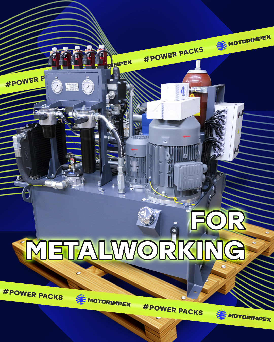 HPU for metalworking