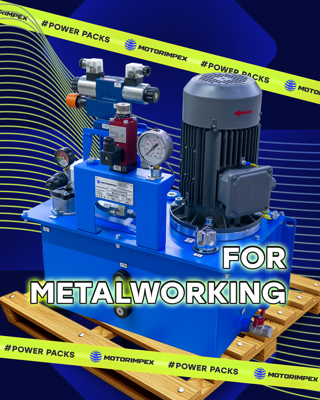 HPU for metalworking