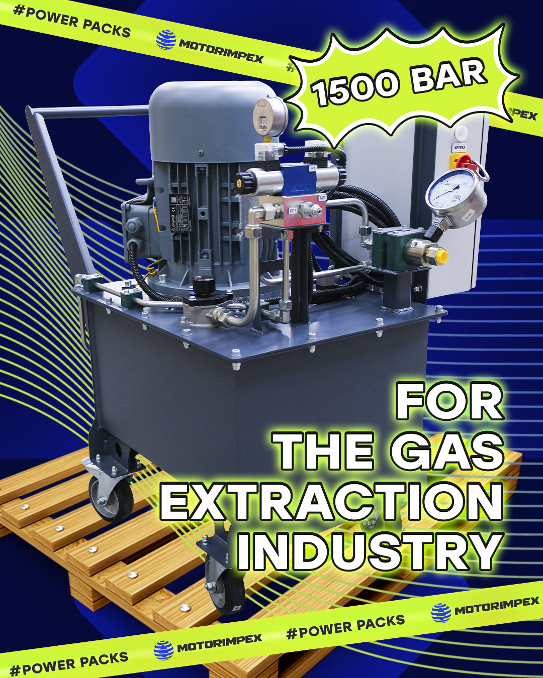 HPU for the gas extraction industry