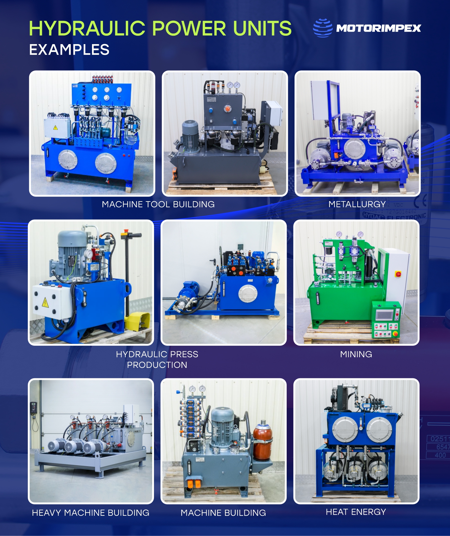 Purpose of Hydraulic Power Units